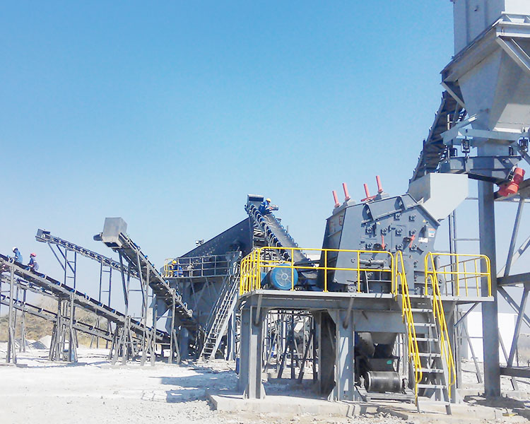 200 т/ч Комплекс дробления известняка