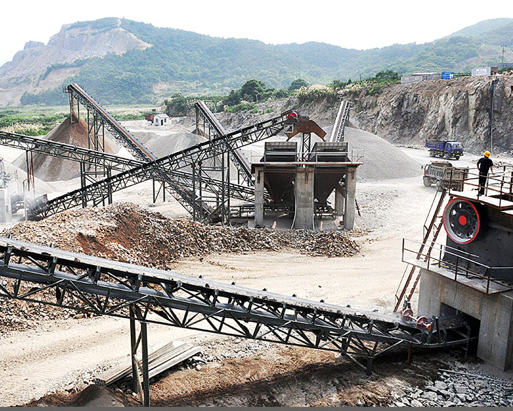 350-400 т/ч Комплекс дробления гранита