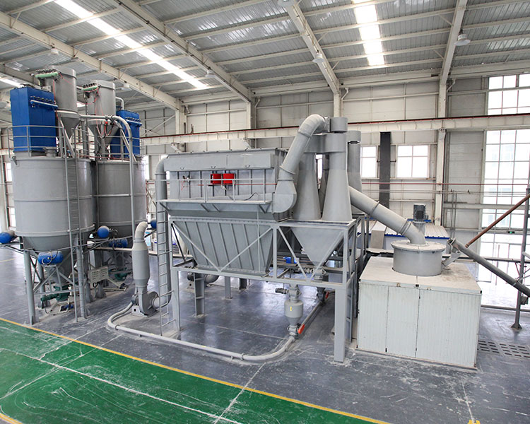 Комплекс помола извести, гипса и цемента