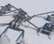 Строительная Дробилка